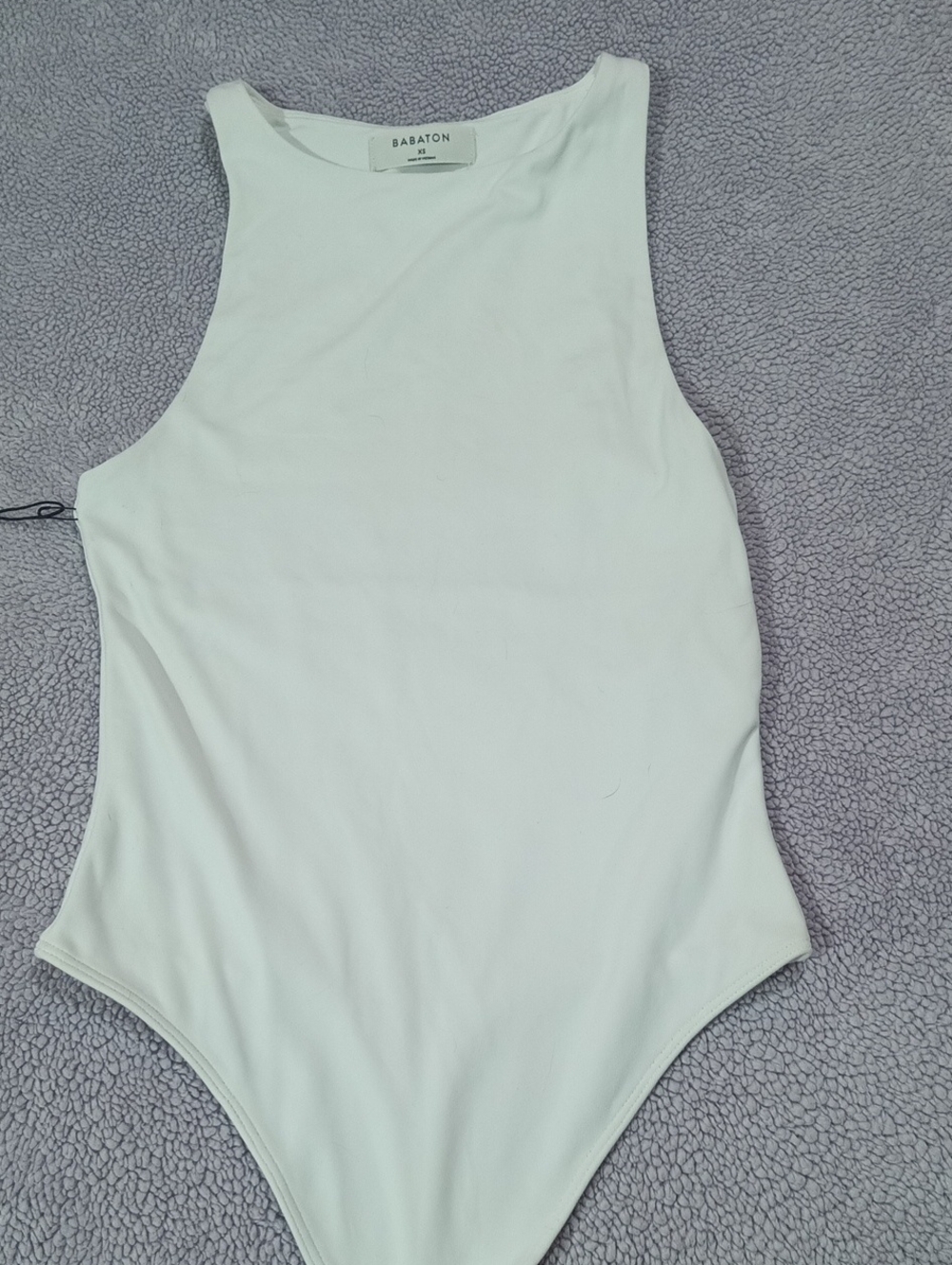 Babaton Kids White High-Neck One-Piece